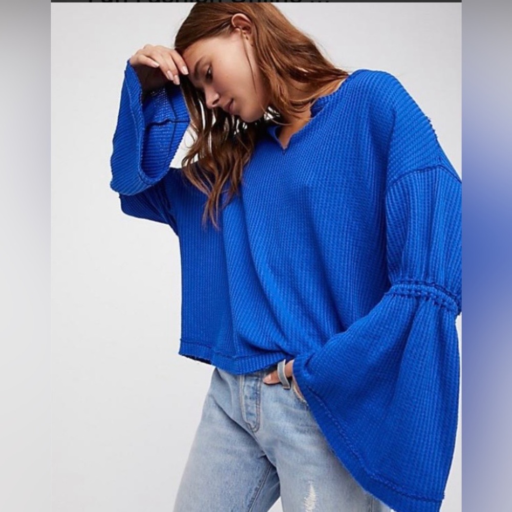 Free People We The Free Dahlia Thermal Top Size XS